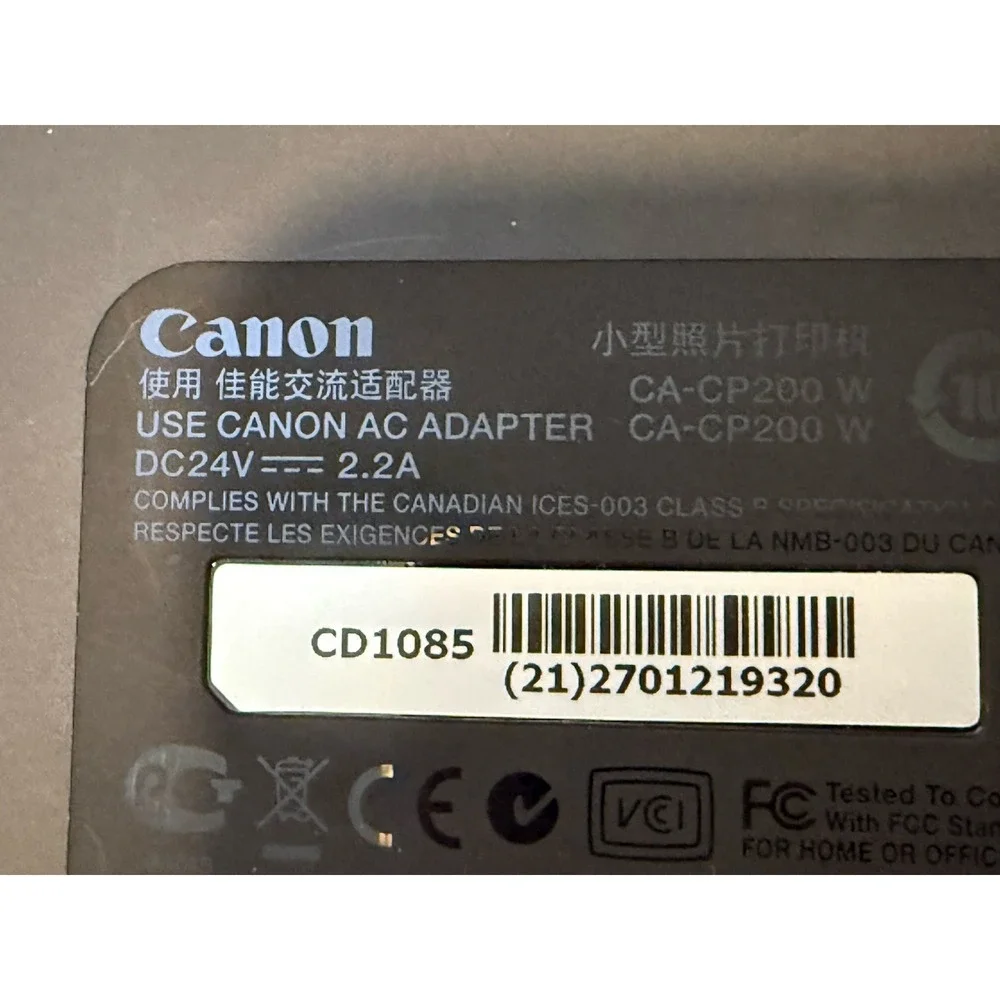 Canon SELPHY‎ CP800 Compact Photo Printer Bundle with Box and Accessories